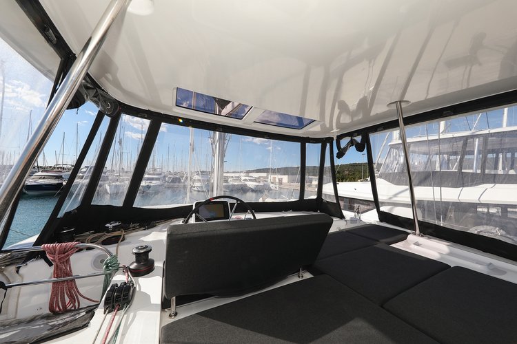 Discover Sukošan surroundings on this Lagoon 46  Lagoon boat