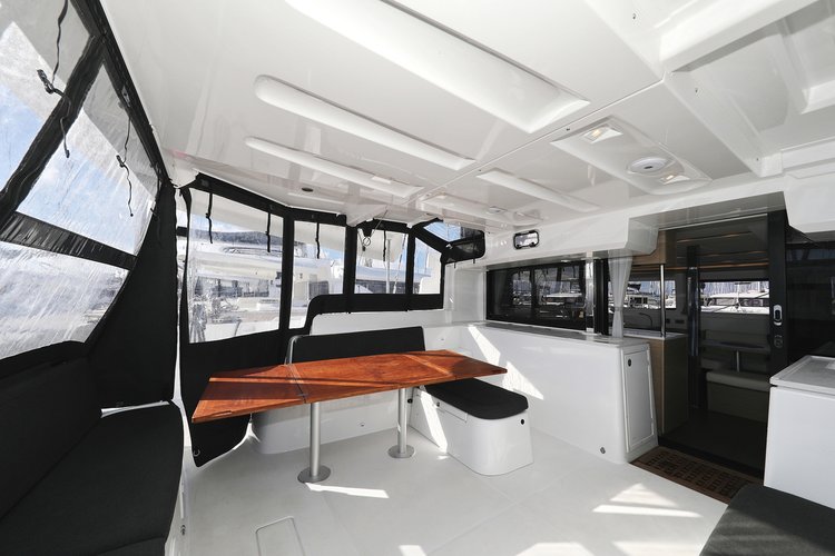 Discover Sukošan surroundings on this Lagoon 46  Lagoon boat