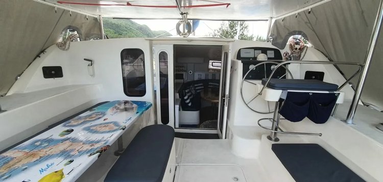 Boating is fun with a Catamaran in Mahe, Victoria