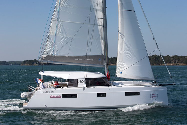 Sailing is a pleasure on a superb sailboat for rent