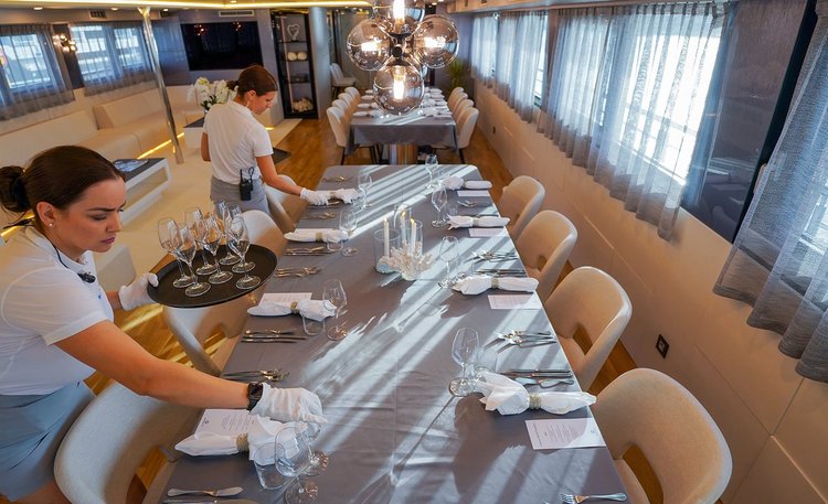 Boating is fun with a Motor yacht in Split