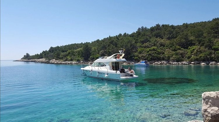 Boating is fun with a Motor boat in Punat