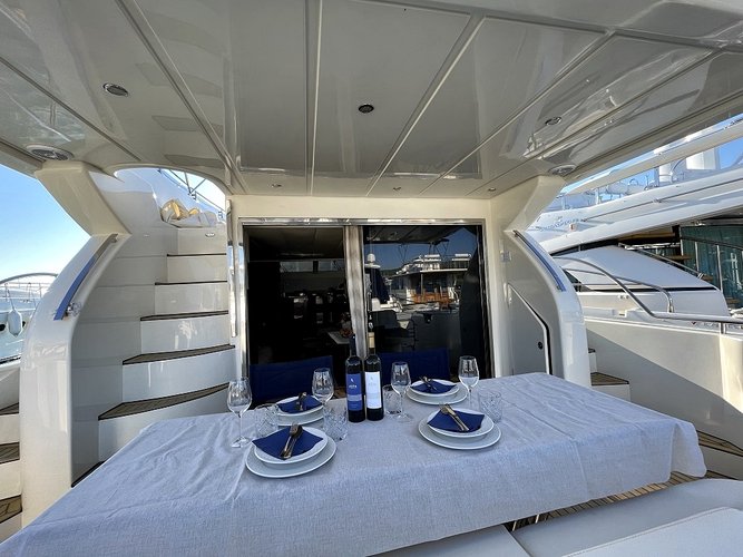 Boating is fun with a Motor yacht in Sukošan