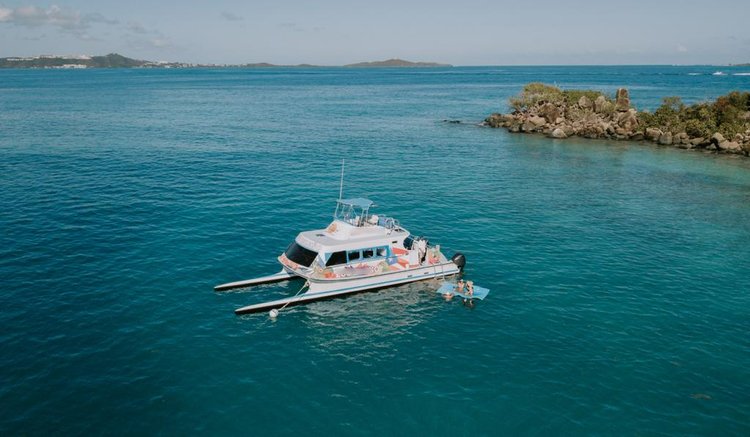 Power catamaran Private Charter to Icacos, Culebra or Vieques