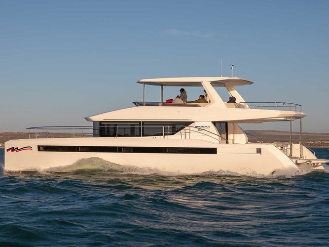 Relax on board our motor boat charter in Marsh Harbour