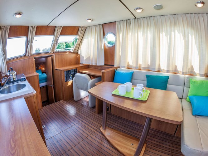 Rent this motor boat for a true boating adventure