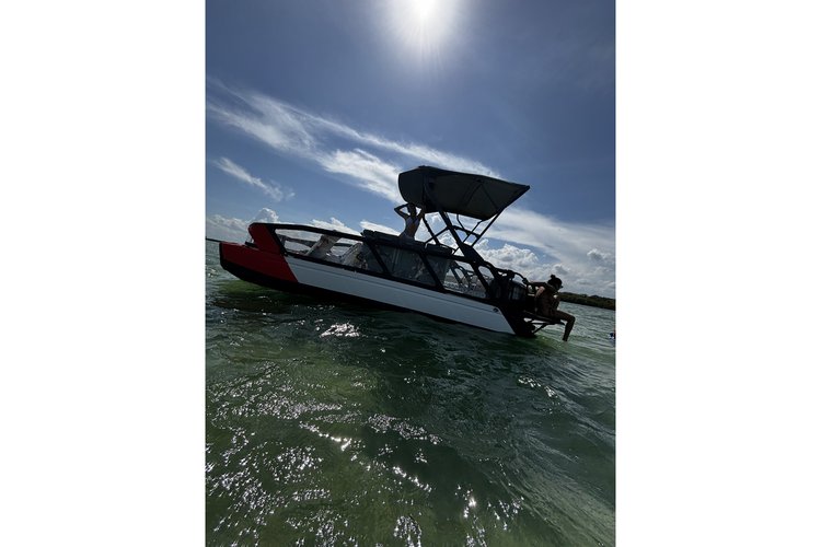 Conquer Sandbars & Skylines in Style: Red 21’ Sea-Doo Switch Sport—Adventure, Modern Comfort & Nonstop Fun!