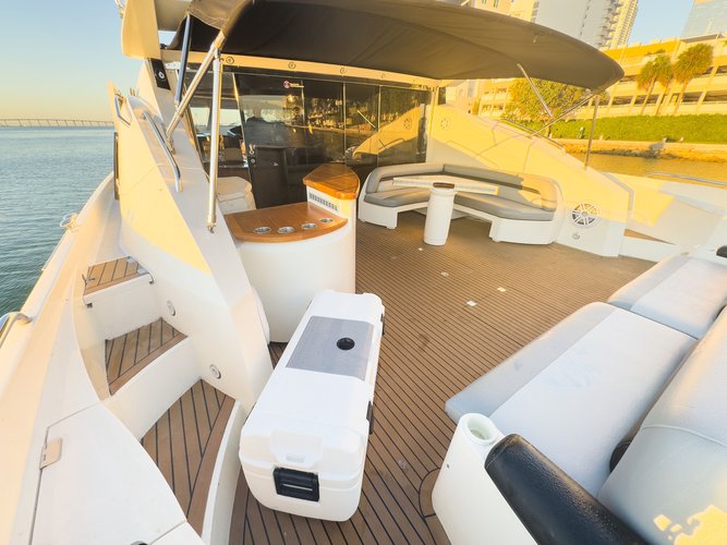 Boating is fun with a Sunseeker in Miami