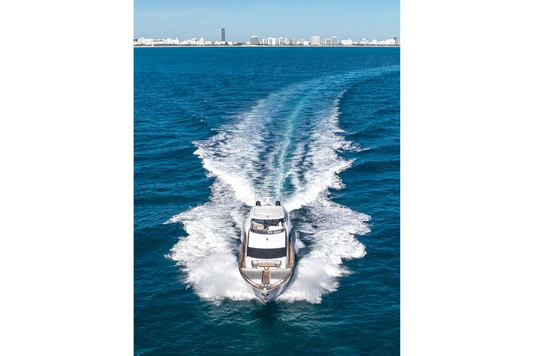 Sunseeker's 96.0 feet in Miami Beach