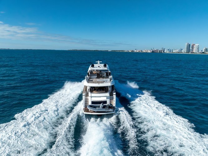 Boating is fun with a Sunseeker in Miami Beach