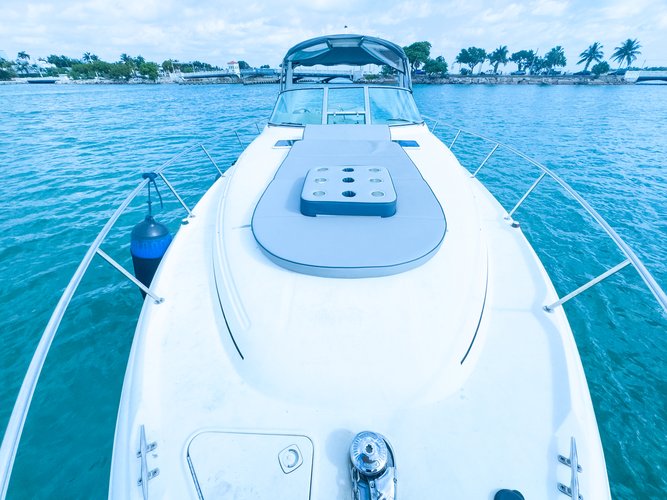 This 37.0' Sundancer cand take up to 13 passengers around Miami