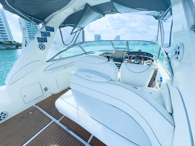 Boat for rent Sundancer 37.0 feet in 📍DEPARTURE: 2215 NW 14th St, Miami, FL 33125, FL