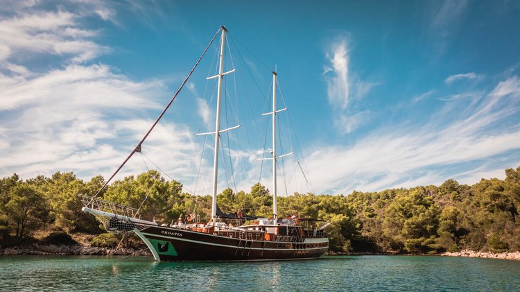 Discover Split surroundings on this Gulet  boat