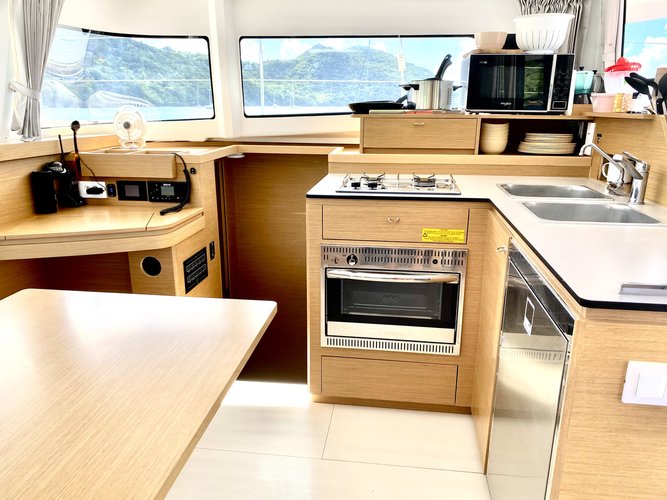 Discover Dènia surroundings on this Excess 11  boat