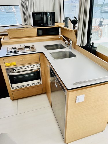 Catamaran boat rental in Marina El Portet, Spain