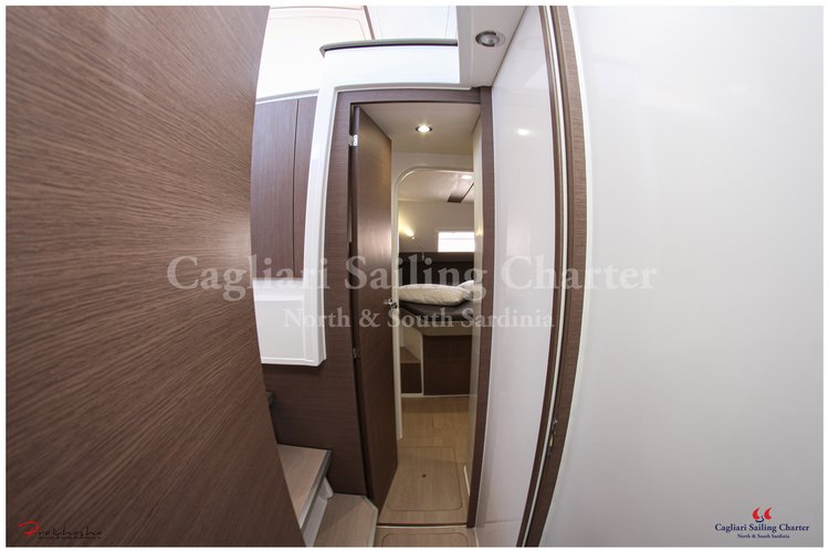 Discover Cagliari surroundings on this Bali 4.1 Bali Catamarans boat