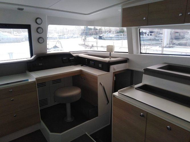 Discover Cannigione surroundings on this Bali 4.3 Bali Catamarans boat