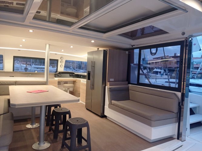Discover Cannigione surroundings on this Bali 4.3 Bali Catamarans boat