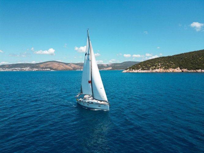 Enjoy luxury and comfort on this Bodrum sailboat charter