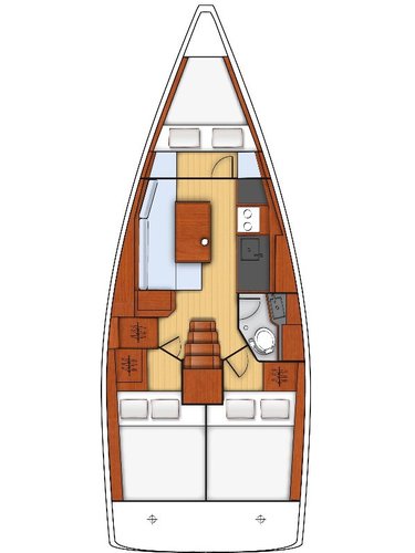 Monohull boat rental in Istra, Croatia