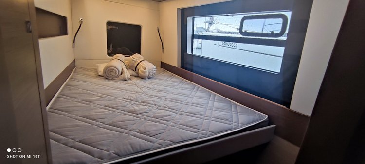 This 45.2' Catamarans Nautitech cand take up to 11 passengers around Cagliari