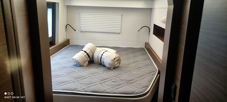 This 45.2' Catamarans Nautitech cand take up to 11 passengers around Cagliari