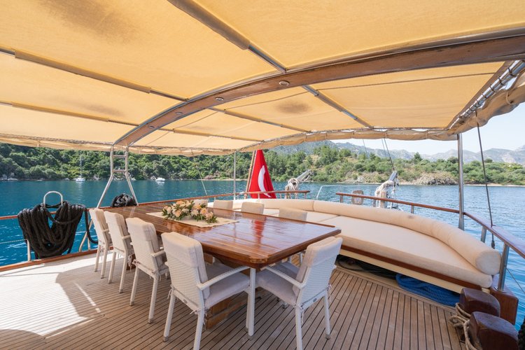 Gulet boat rental in Aegean, Turkey