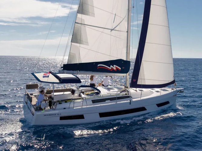 The perfect boat to enjoy everything Road Town, VG has to offer