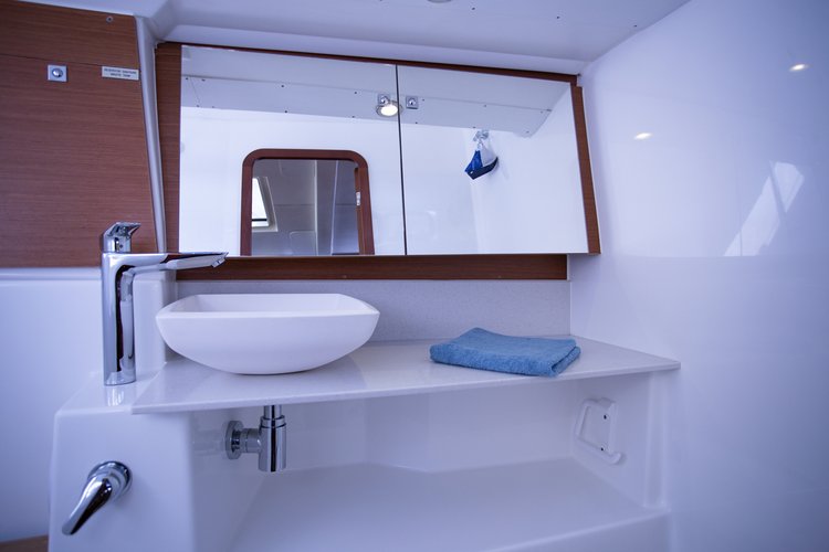 All you need to do is relax and have fun aboard the Dufour Yachts Dufour 412 Grand large