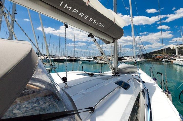 Discover Seget Donji surroundings on this Elan Impression 50 Elan boat