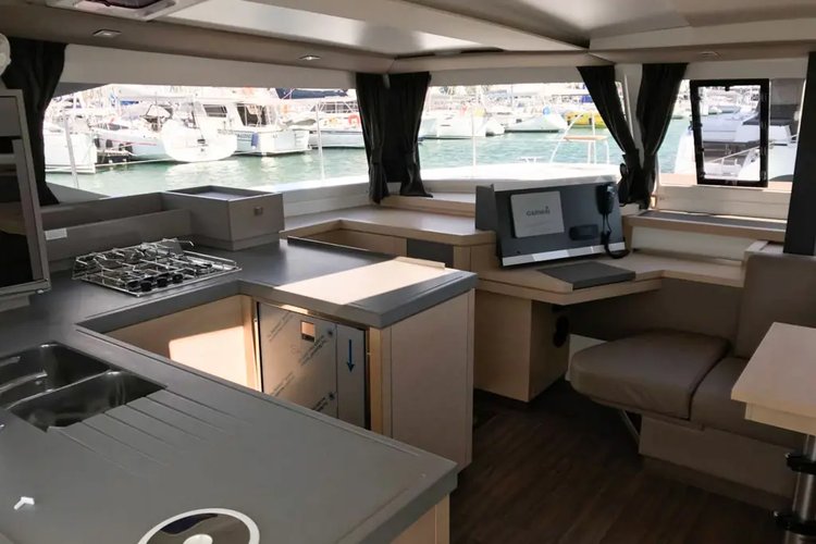 Discover Tivat surroundings on this Astréa 42 Fountaine Pajot boat