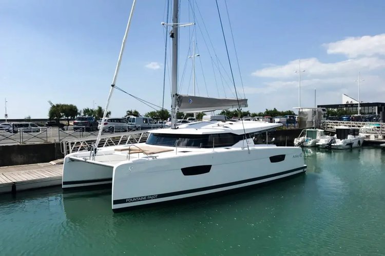 Boating is fun with a Catamaran in Tivat