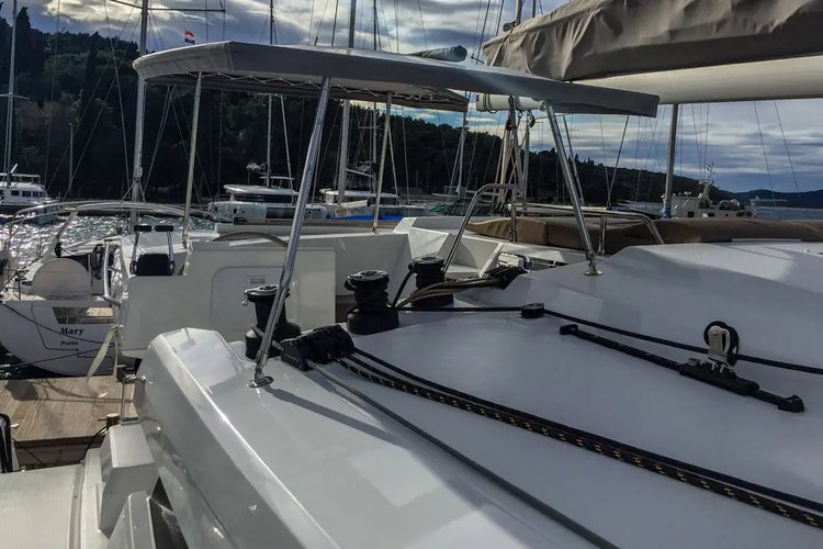 Enjoy luxury and comfort on this Fountaine Pajot Astréa 42 in Tivat
