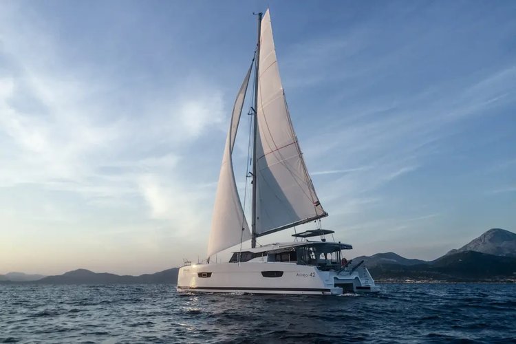 Boating is fun with a Catamaran in Tivat