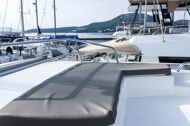 Catamaran boat rental in Porto Montenegro, Montenegro