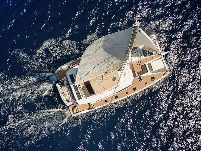 Enjoy luxury and comfort on this Cannes sailboat charter