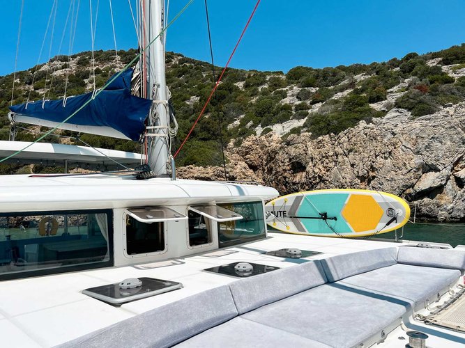 Lagoon boat for rent in Bodrum