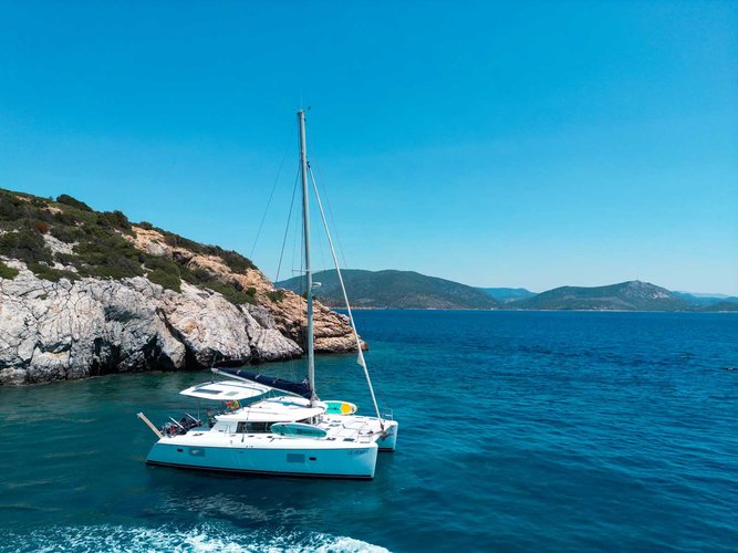 Boating is fun with a Lagoon in Bodrum