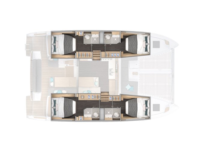 Experience Palma de Mallorca, ES on board this amazing Lagoon Lagoon 43