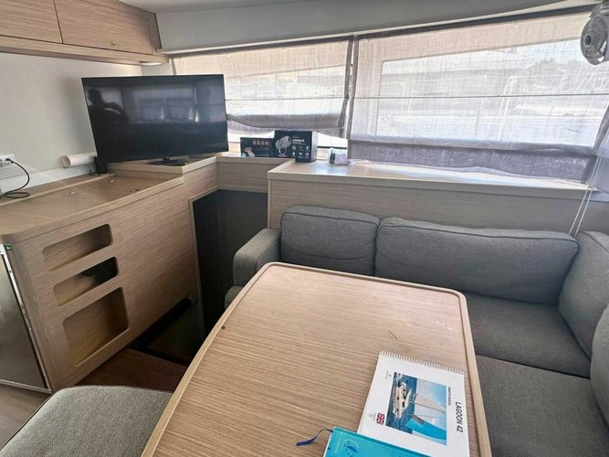 Catamaran boat rental in Le Marin, Martinique