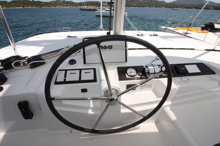 Boating is fun with a Lagoon in St. George's