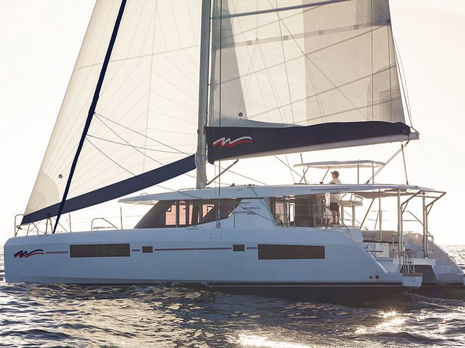 Jump aboard this beautiful Leopard Catamarans Leopard 45