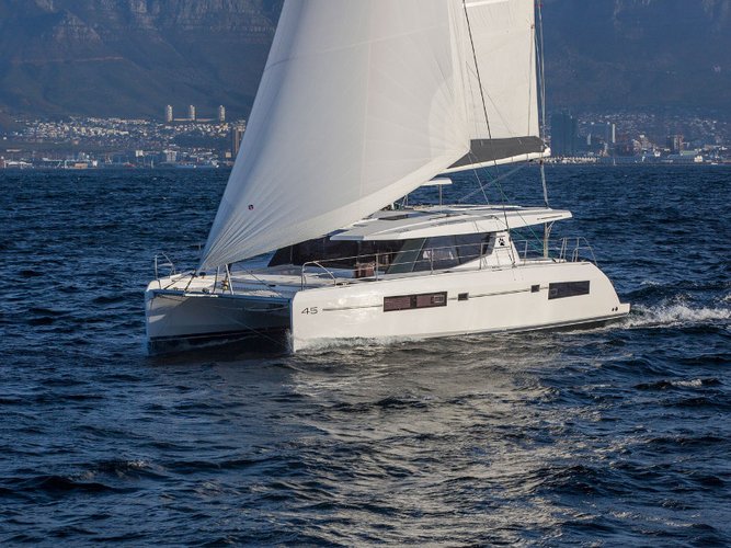 Have fun in the sun on this sailboat charter
