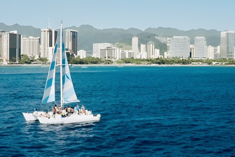 Waikiki's BYOB Sailing Catamaran