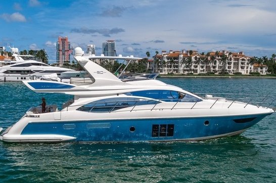 Deal of the Week! Azimut 60 ft Yacht for Rent in Miami, Florida.