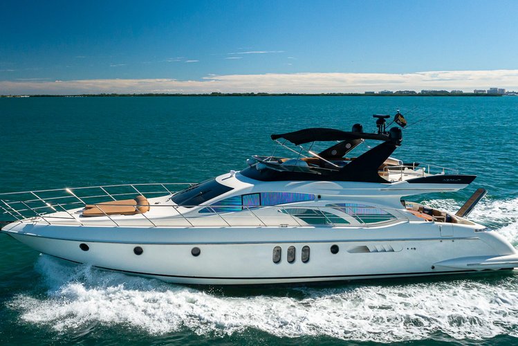 Ultimate Deal! Azimut 62 ft Fly II Yacht for Rent in Miami, Florida!