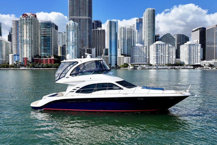 Deal of the Week! Sea Ray 56 ft Yacht for Rent in Miami, Florida.