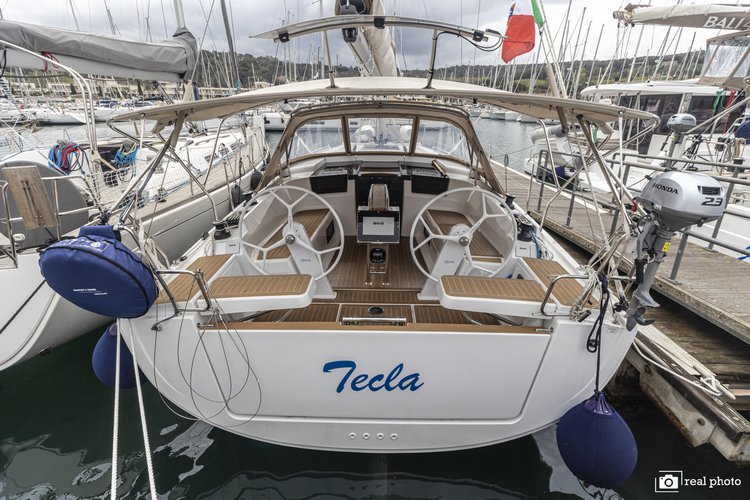 Experience Sardinia, IT on board this amazing Hanse Yachts Hanse 388