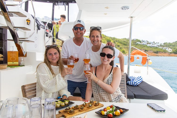 All-inclusive Luxury Private Charter - Power Cat - St Martin/Anguilla/St Barths