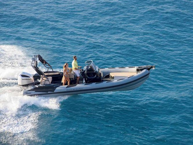 Take this awesome motor boat for a spin!
